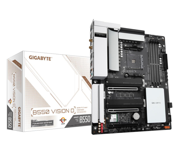 Gigabyte B550 VISION D